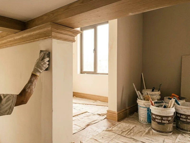 Minh hoạ phong cách biệt thự hiện đại NHÀ MỘC nhận thi công